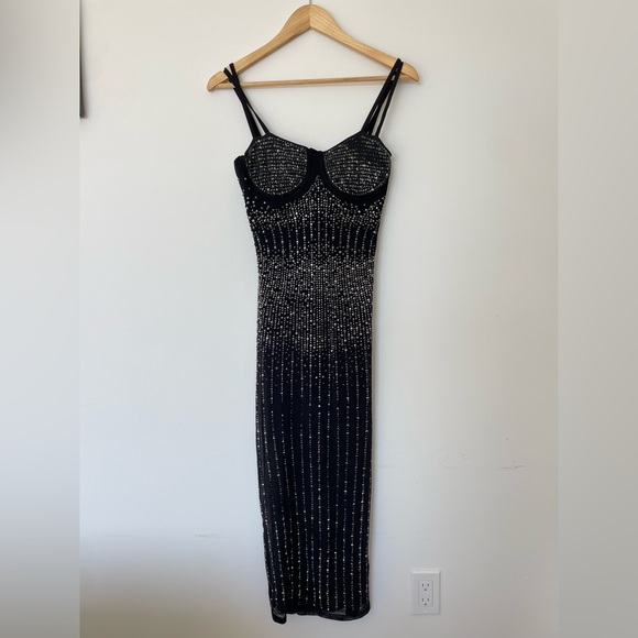 NEW black sheer dress - Picture 1 of 3